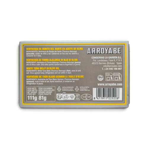 Arroyabe Bonito del Norte Ventresca