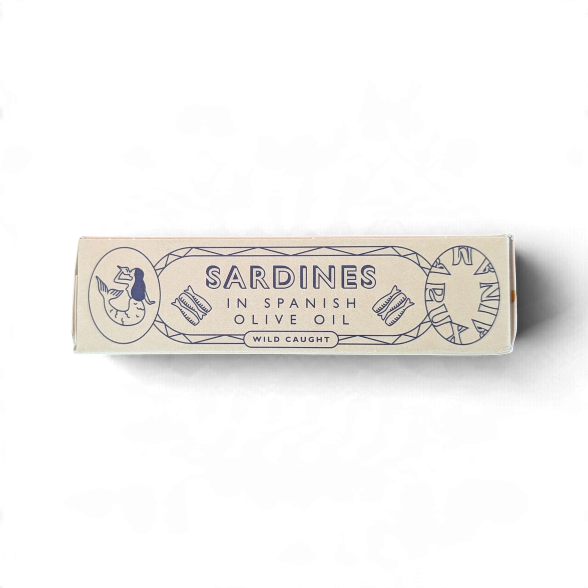 Maruxaina sardines in olive oil - side of tin