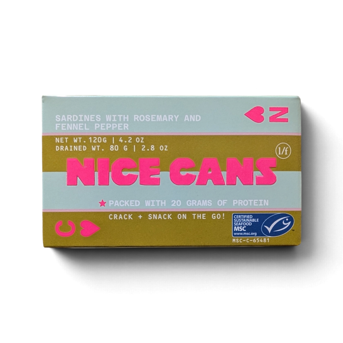 Nice Cans Sardines with Rosemary and Fennel